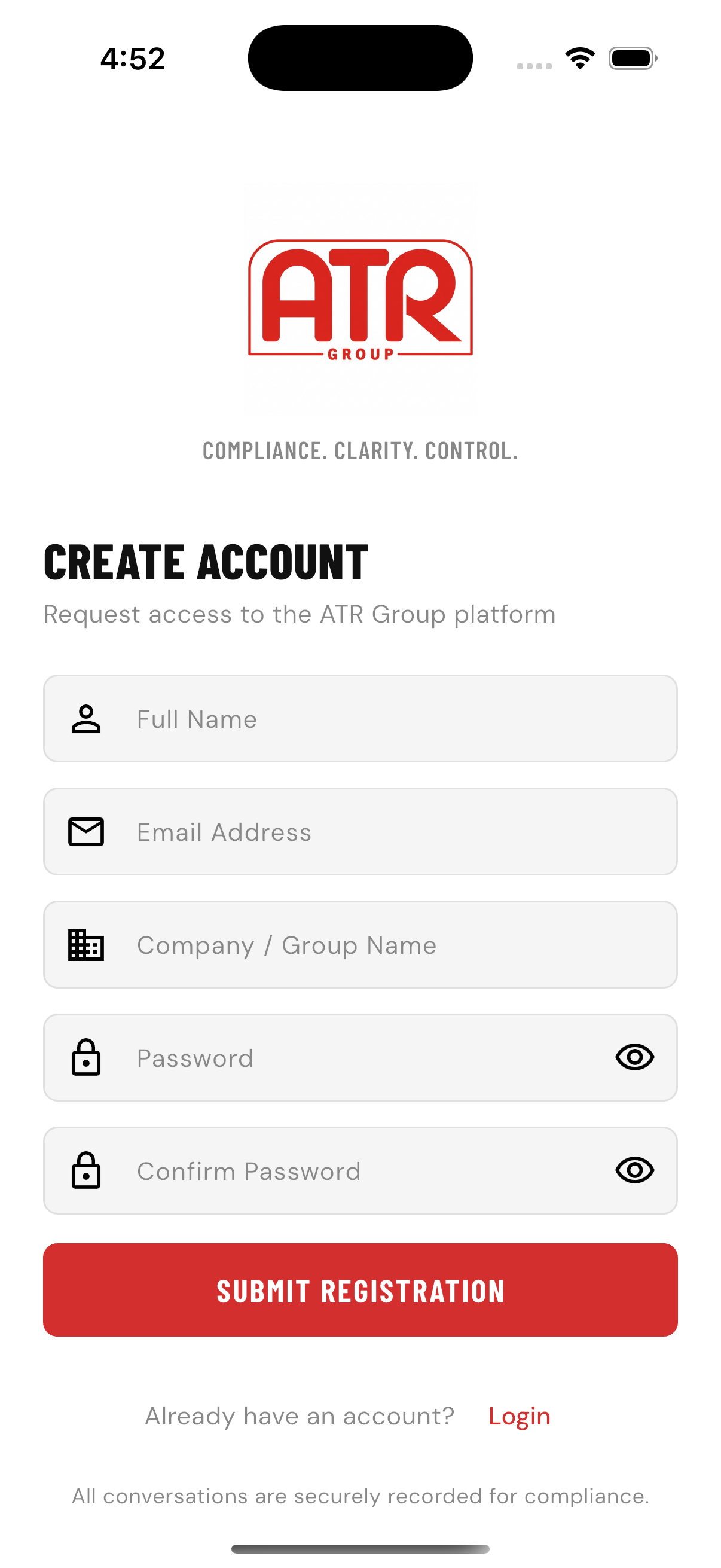 ATR GROUP — Mobile App screenshot 2 by Emirates ITS