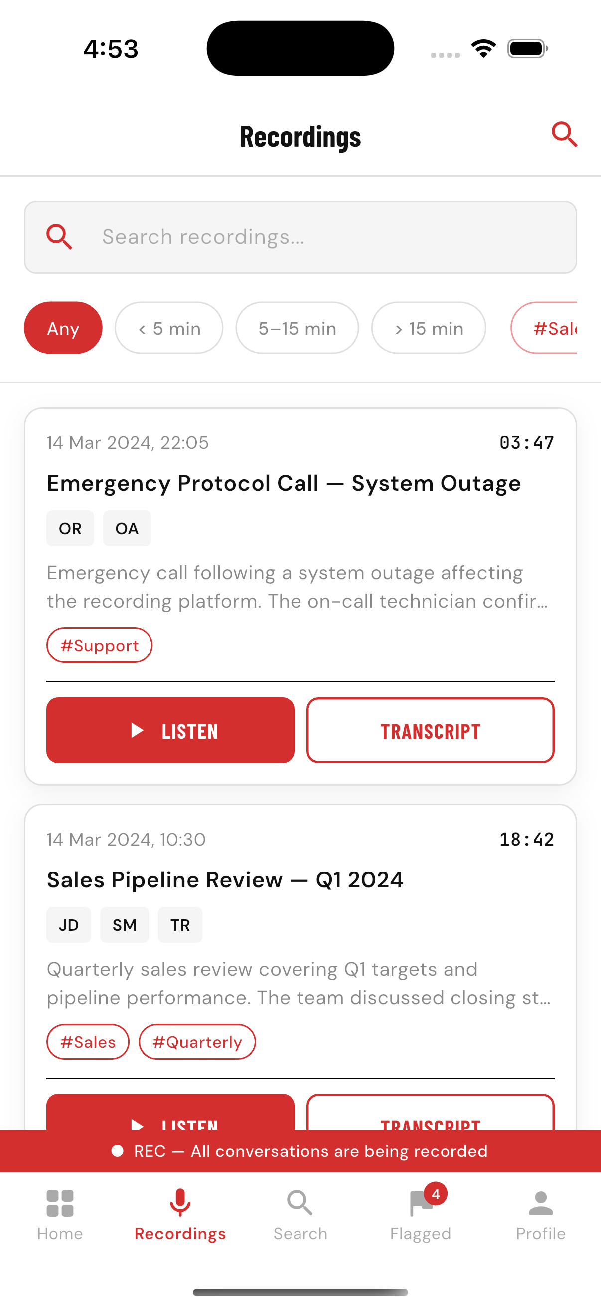 ATR GROUP — Mobile App screenshot 5 by Emirates ITS